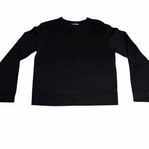 Vince | Women’s Classic Black Crewneck Sweatshirt | Size Small